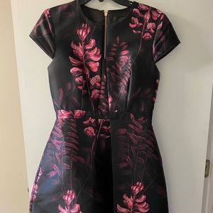 Ted Baker Jebby Splendour Jacquard Ruffle Dress 3
